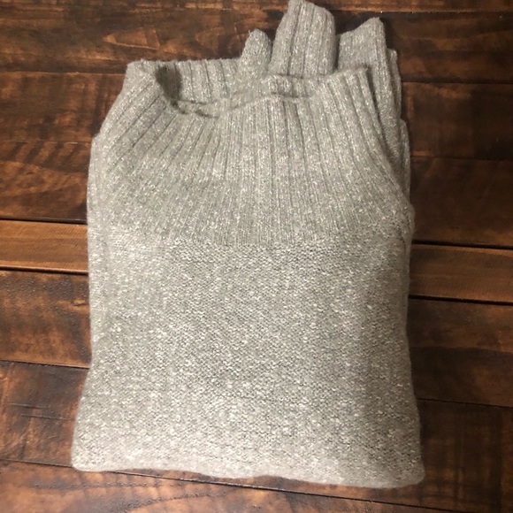 3/$30 H&M chunky fisherman sweater extra warm heather grey large - Picture 7 of 11